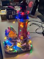 Vuurtoren met verlichting, Diversen, Kerst, Ophalen of Verzenden, Zo goed als nieuw