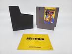 Metroid - Nintendo NES - USA Cart & Manual - Yellow Label, Spelcomputers en Games, Games | Nintendo NES, Avontuur en Actie, Gebruikt