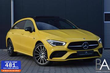 Mercedes CLA Shooting Brake 250 e AMG|trekhaak|pano|sfeer beschikbaar voor biedingen