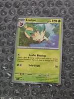 Holo Leafeon 170 SVP Scarlet & Violet SVP Black Star Promo, Ophalen of Verzenden, Zo goed als nieuw, Losse kaart, Foil