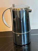 Carlo Giannini 1980s design espresso koffie zetter italy rvs, Ophalen, Afneembaar waterreservoir, Espresso apparaat, Koffiebonen