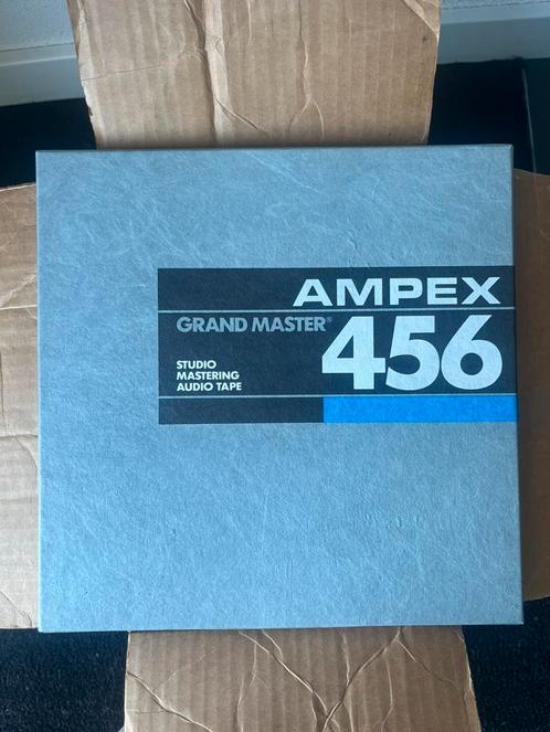 Ampex 456 grand master audio tape 5x NIEUW ongebruikt, Audio, Tv en Foto, Bandrecorders, Bandrecorder, Met banden, Ophalen of Verzenden
