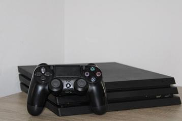 Sony PlayStation 4 Pro 1TB 8K + 1 Controller + 8 Spellen beschikbaar voor biedingen