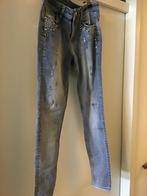 Ritchi Couture Jeans M Strass - Smalle Pijpen nieuw, Ophalen of Verzenden, Zo goed als nieuw, Blauw, W28 - W29 (confectie 36)
