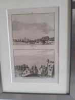 Oude prent van Tiel, 1792, Antiek en Kunst, Ophalen