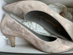 Maripe pumps mod 20614 geschuurd suede leder rose beige 41, Pumps, Verzenden, Zo goed als nieuw, Maripe
