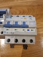 Eaton aardlekautomaat 3-polig+nul 20A 30mA C-kar, Doe-het-zelf en Verbouw, Elektra en Kabels, Ophalen of Verzenden, Gebruikt, Overige typen