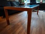 Mooie Salontafel met glasplaat, Ophalen, Gebruikt, 50 tot 100 cm, Minder dan 50 cm
