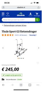 Te koop fietsenrek voor camper of caravan, Caravans en Kamperen, Ophalen, Nieuw