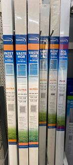 Zelfbouw raamhorren - Diverse maten, Huis en Inrichting, Ophalen, Nieuw, 50 tot 100 cm, Wit