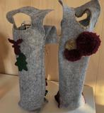 Wijntassen van vilt, Ophalen of Verzenden, Nieuw, Gebruiksvoorwerp