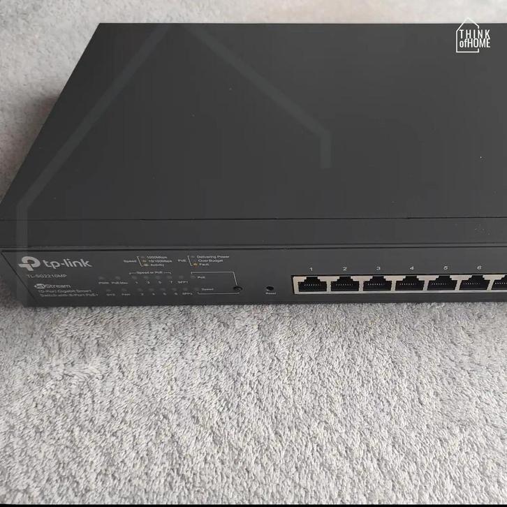 TP-Link TL-SG2210MP 10-Poorts Gigabit Smart Switch, Computers en Software, Netwerk switches, Nieuw, Ophalen of Verzenden