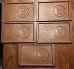 Vintage Rombouts Onderzetter (5 stuks), Ophalen of Verzenden, Glas of Kopje