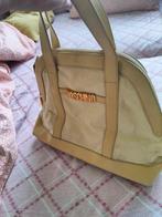 Vintage tas Moschino, Sieraden, Tassen en Uiterlijk, Tassen | Damestassen, Handtas, Beige, Gebruikt, Ophalen of Verzenden