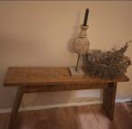 Houten Bankje - Ideaal voor Decoratie!, Huis en Inrichting, Tafels | Sidetables, Ophalen