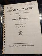 Anton Bruckner Choral-Messe Partituur, Ophalen of Verzenden