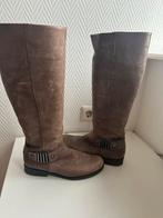 Gabor leren knielaarzen bruin maat 40/40.5, Ophalen, Gedragen, Bruin, Hoge laarzen