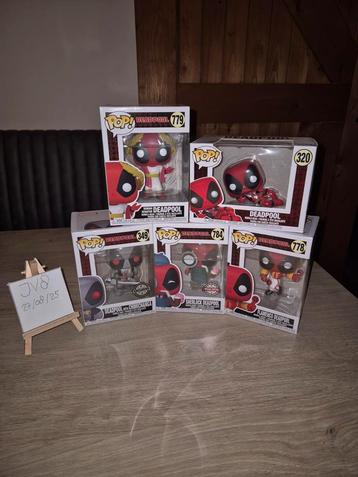 Funko Pop! Deadpool Collectie beschikbaar voor biedingen