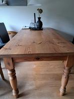 Massief grenen eettafel landelijk 180, Huis en Inrichting, Tafels | Eettafels, Ophalen, Gebruikt, 50 tot 100 cm, 150 tot 200 cm