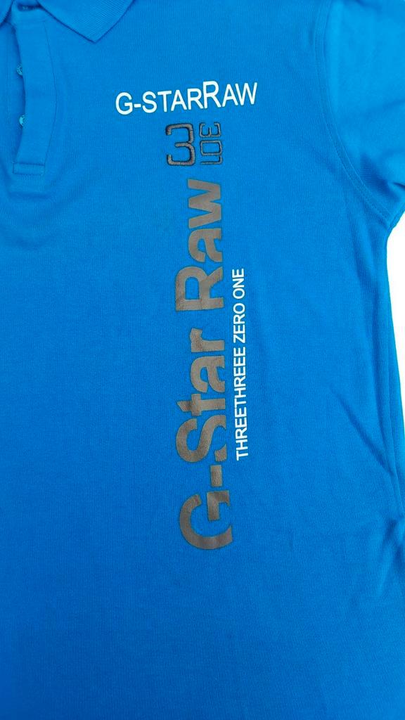Polo G-Star Raw blauw XXL, Kleding | Heren, Polo's, Zo goed als nieuw, Overige maten, Blauw, Ophalen of Verzenden