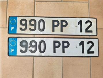 Kenteken platen nummer platen Frankrijk  beschikbaar voor biedingen