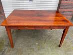 Eiken eettafel, Huis en Inrichting, Tafels | Eettafels, 100 tot 150 cm, Eikenhout, Zo goed als nieuw, Vijf personen of meer