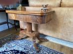 Antieke mahonie kaarttafel, Antiek en Kunst, Antiek | Meubels | Tafels, Ophalen