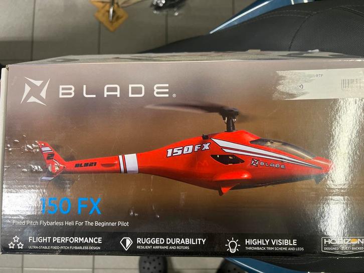 Blade 150 FX afstandsbestuurbare helicopter, Hobby en Vrije tijd, Modelbouw | Radiografisch | Helikopters en Quadcopters, Zo goed als nieuw