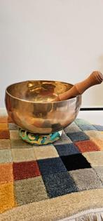 Handgemaakte klankschaal uit Nepal - Meditatie & Yoga, Antiek en Kunst, Ophalen of Verzenden