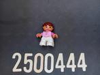 Duplo - poppetje meisje met roze trui, Kinderen en Baby's, Speelgoed | Duplo en Lego, Gebruikt, ., Ophalen of Verzenden, Duplo