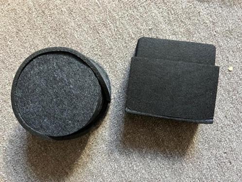 2 nieuwe setjes vilten onderzetters. Cameo. Flex, Hobby en Vrije tijd, Vilt, Nieuw, Ophalen of Verzenden