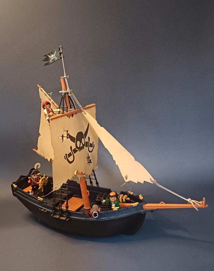 Playmobil Piratenschip Blauwbaard 5810, Kinderen en Baby's, Speelgoed | Playmobil, Zo goed als nieuw, Ophalen of Verzenden