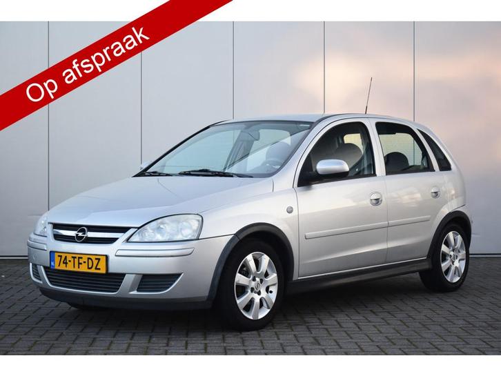 Opel Corsa 1.2-16V Silverline Airco Cruise Trekhaak, Auto's, Opel, Bedrijf, Te koop, Corsa, ABS, Airbags, Airconditioning, Alarm