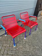nieuwe fermob lounge met en zonder armleuning poppy rood, Tuin en Terras, Tuinstoelen, Ophalen, Nieuw