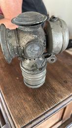 Carbid lamp, Ophalen