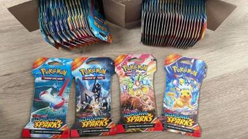 Pokémon Surging Sparks: Sleeved Booster Pack – Slechts €9,95 beschikbaar voor biedingen