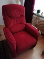 Hukla Sta-op Stoel - Wijnrood - Nijmegen, Huis en Inrichting, Fauteuils, Ophalen, Gebruikt, 75 tot 100 cm, 75 tot 100 cm