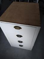 Ladenkast hout - is keukenblok geweest, Ophalen, Gebruikt, 3 of 4 laden, Minder dan 100 cm