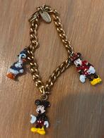 Originele vintage Disney (goldplated) bedelarmband, Ophalen of Verzenden, Gebruikt, Armband