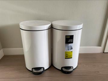 2 pedaalemmers Eko Serene Step Bin 12 liter € 12,- / stuk beschikbaar voor biedingen