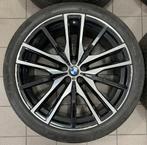 22” Orig Bmw Styl 742M G05 X5 X6 G06 velgen zomerbanden, Auto-onderdelen, Banden en Velgen, Ophalen, Gebruikt, Overige maten, Band(en)
