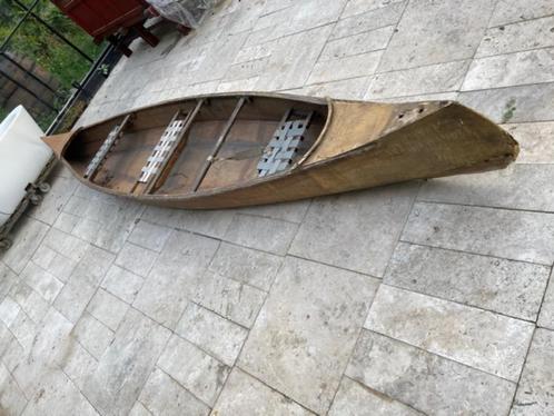 Houten Kano heeft laatste 10 jaar als decoratie gestaan, Watersport en Boten, Kano's, Gebruikt, Overige typen, Twee personen, Verzenden