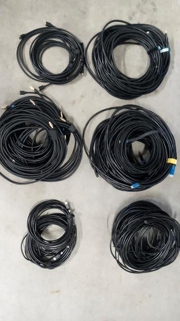 Partij HDMI kabels, diverse lengtes