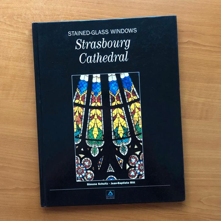 Stained Glas Windows Strasbourg Cathedral, Boeken, Kunst en Cultuur | Beeldend, Gelezen, Overige onderwerpen, Ophalen of Verzenden