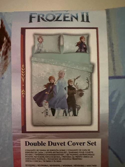 Frozen II Dekbedovertrekset - Tweepersoons, Huis en Inrichting, Slaapkamer | Beddengoed, Nieuw, Dekbedovertrek, Tweepersoons, Blauw