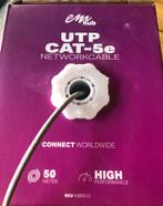 Netwerkkabel, 25 meter, UTP Cat 5e, Ophalen of Verzenden, Nieuw