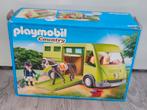ZGAN Paardenvrachtwagen playmobil 6928, Ophalen of Verzenden, Zo goed als nieuw