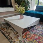 bloktafel salon 100x100 designer, Zo goed als nieuw, Metaal, Minder dan 50 cm, Rechthoekig