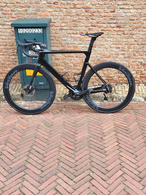 Merida reacto 8000e 2019, Fietsen en Brommers, Fietsen | Racefietsen, Zo goed als nieuw, Overige merken, Meer dan 20 versnellingen