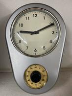 Klok met kookwekker, Ophalen of Verzenden, Gebruikt, Analoog, Wekker of Tafelklok